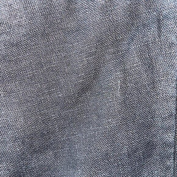 Banana Republic Black Linen Blend  Blazer | Womens Size 6 Small/Medium - Picture 4 of 6